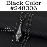 Anniyo Portrait of Queen Mother Idia of the Benin Empire Mask Pendant Necklace Women Men African Cultural Ornaments #248206