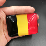 Creative Crystal Glass Nation Flag Fridge Magnet World Country Nation Flag Refrigerator Magnets Magnetic Stickers Resin Crafts