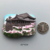 Country Fridge Magnets France Korea Japan Kyoto Thailand Myanmar Fridge Magnet Sticker World Travel Souvenir Magnetic