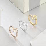 Unift Buddhism Hindu Yoga Om Aum Rings For Women Supernatural Talisman Stainless Steel Amulet Jewelry Religious Meditatio Gifts
