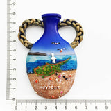 Europe Cyprus 3D Flavour Fridge Magnet Tourist Souvenirs Refrigerator Magnetic Stickers Travel collection Gift