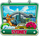 Decorative Magnets for Gold Coast Cairns Perth Brisbane Melbourne Sydney Melbourne Australia City Landmark Unique Souvenirs