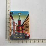 Europe Sweden 3D Fridge Magnets Tourism Souvenir Refrigerator Magnets Sticker Collection Handicraft Decoration Articles
