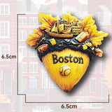 United States Souvenirs Boston Fridge Magnets Los Angeles America Chicago Grand Canyon Fridge Stickers Wedding Gifts