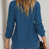 2024 Christmas Series Women’s Autumn and Winter Casual Fashion Printed Long Sleeve Round Neck Pullover Large Size Sweatshirt