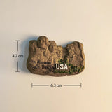 North America USA New York San Francisco Puerto Rico Fridge Magnets Tourism Souvenir Refrigerator Magnetic Collection Gift