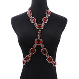 Luxury Austrian Crystal Glass Choker Necklace Women Jewelry Best Friendship Statement Necklaces Pendants For Bridal Wedding