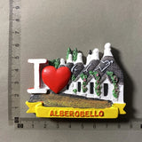 Europe Italy 3D Fridge Magnets Tourism Souvenir Refrigerator Magnets Sticker Collection Handicraft Decoration Articles