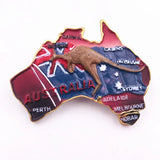 World Famous Resorts Travelling Souvenirs Fridge Magnets Germany Denmark Tourist Souvenirs Magnetic Stickers for Message Board