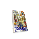 Albania Girokastra Street Scene Magnetic Sticker Travel Souvenir Creative Home Decoration Refrigerator Magnet