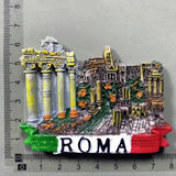 Europe Italy 3D Fridge Magnets Tourism Souvenir Refrigerator Magnets Sticker Collection Handicraft Decoration Articles