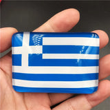 Creative Crystal Glass Nation Flag Fridge Magnet World Country Nation Flag Refrigerator Magnets Magnetic Stickers Resin Crafts