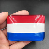 Creative Crystal Glass Nation Flag Fridge Magnet World Country Nation Flag Refrigerator Magnets Magnetic Stickers Resin Crafts