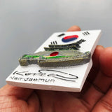 Country Fridge Magnets France Korea Japan Kyoto Thailand Myanmar Fridge Magnet Sticker World Travel Souvenir Magnetic