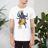 Hindu God Vishnu Graphic T Shirts Unique Cool Graphic Art High Quality Cotton T-shirt Men's Women's Unisex Outdoors Short-sleev