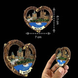 Germany Fridge Magnets  Cologne Dresden Travel Memorial Magnetic Refrigerator Stickers Gift Room Decoration Collectio