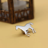 Personalized Design Horse Brooch Represents Peace, Exquisite Gift, Stainless Steel Wedding Party Jewelry
