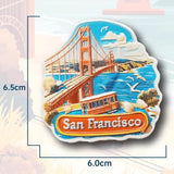 United States Souvenirs Boston Fridge Magnets Los Angeles America Chicago Grand Canyon Fridge Stickers Wedding Gifts