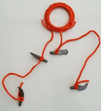 Sarbloh Dumala Kesh Hair Shashtar Kara SIKH Kaur Singh Khalsa Taksali Orange OO1