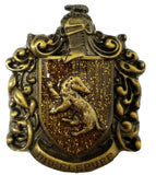 Stunning Brass Harry Potter Hogwarts School HUFFLEPUFF Lapel Pin House Badge B49