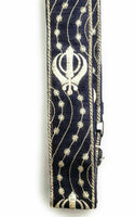 Sikh Singh Kaur Khalsa Adjustable Gatra Belt for Siri Sahib or Kirpan Royal Blue