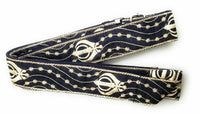 Sikh Singh Kaur Khalsa Adjustable Gatra Belt for Siri Sahib or Kirpan Royal Blue