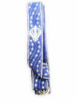 Sikh Singh Kaur Khalsa Adjustable Gatra Belt for Siri Sahib or Kirpan Blue SSS5