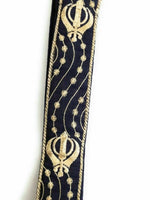 Sikh Singh Kaur Khalsa Adjustable Gatra Belt for Siri Sahib or Kirpan Royal Blue