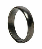 Shani Protection Plain Iron Ring – Black Horse Shoe Iron Chala Saturn Astrology