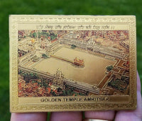 Sikh Golden Temple Portrait Fridge Magnet Singh Kaur Souvenir Collectible RR3
