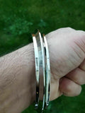 Stainless Steel Heavy Chakri Edge Sikh Singh Kaur Kara Punjabi Kada Bangle G5