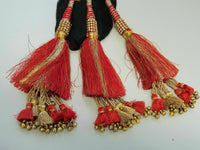 Indian Punjabi Pranda Mehndi Jagoo Charms Bridal Patiala Paranda Hair Braid A45