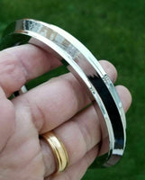 Stainless Steel Heavy Chakri Edge Sikh Singh Kaur Kara Punjabi Kada Bangle G5