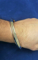 Stainless Steel Stunning One Edge Traditional Sikh Kara Punjabi Kada Kakar C6
