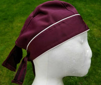 Sikh Punjabi Jean patka pathka turban bandana Head Wrap Burgundy Colour Singh XY