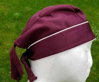 Sikh Punjabi Jean patka pathka turban bandana Head Wrap Burgundy Colour Singh XY