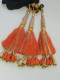 Indian Punjabi Pranda Mehndi Jagoo Charms Bridal Patiala Paranda Hair Braid A43