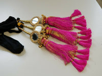 Indian Punjabi Pranda Mehndi Jagoo Mirror Bridal Patiala Paranda Hair Braid A32