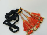 Indian Punjabi Pranda Mehndi Jagoo Charms Bridal Patiala Paranda Hair Braid A43