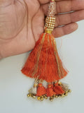 Indian Punjabi Pranda Mehndi Jagoo Charms Bridal Patiala Paranda Hair Braid A43