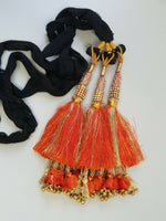 Indian Punjabi Pranda Mehndi Jagoo Charms Bridal Patiala Paranda Hair Braid A43