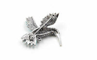 Stunning Silver plated Apple IPAD Advert Fly BIRD Celebrity Brooch Broach Pin F7