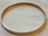 Stunning Pure Copper Punjabi Hindu Sikh Singh Khalsa PLAIN Smooth Healing Kara