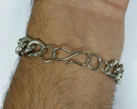 Stunning Steel SALMAN KHAN STYLE Movie Prem Ratan Dhan Payo Turquoise Bracelet G