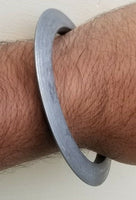 Sikh Kara Sarbloh Floral Engraved Bangle Singh Kaur Khalsa Pure Iron Kada V10