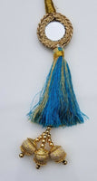 Indian Punjabi Pranda Mehndi Jagoo Mirror Bridal Patiala Paranda Hair Braid H2