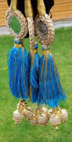 Indian Punjabi Pranda Mehndi Jagoo Mirror Bridal Patiala Paranda Hair Braid H2