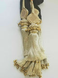 Indian Punjabi Pranda Mehndi Jagoo Charms Bridal Patiala Paranda Hair Braid A21