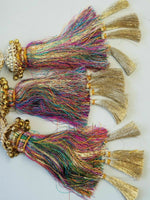 Indian Punjabi Pranda Mehndi Jagoo Mirror Bridal Patiala Paranda Hair Braid A38