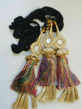 Indian Punjabi Pranda Mehndi Jagoo Mirror Bridal Patiala Paranda Hair Braid A38